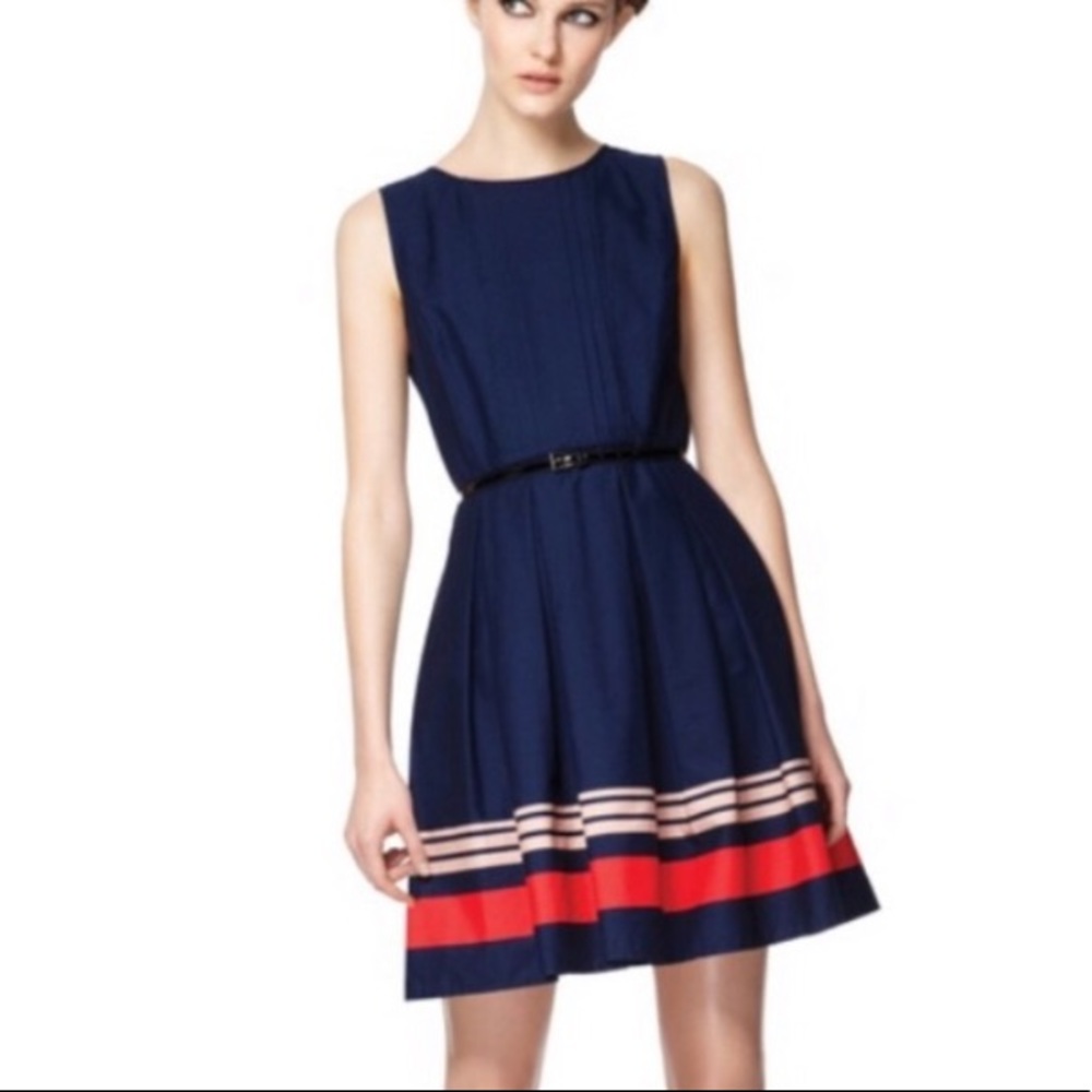 (Never Worn) Jason Wu/Target Navy Fit/Flare Dress
